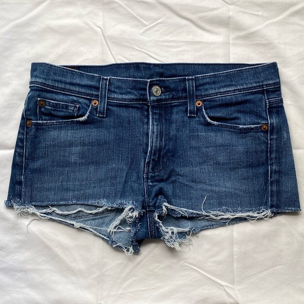 7 For all Mankind mid rise summer shorts womens size 29